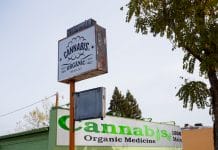 A marijuana dispensary in Oregon